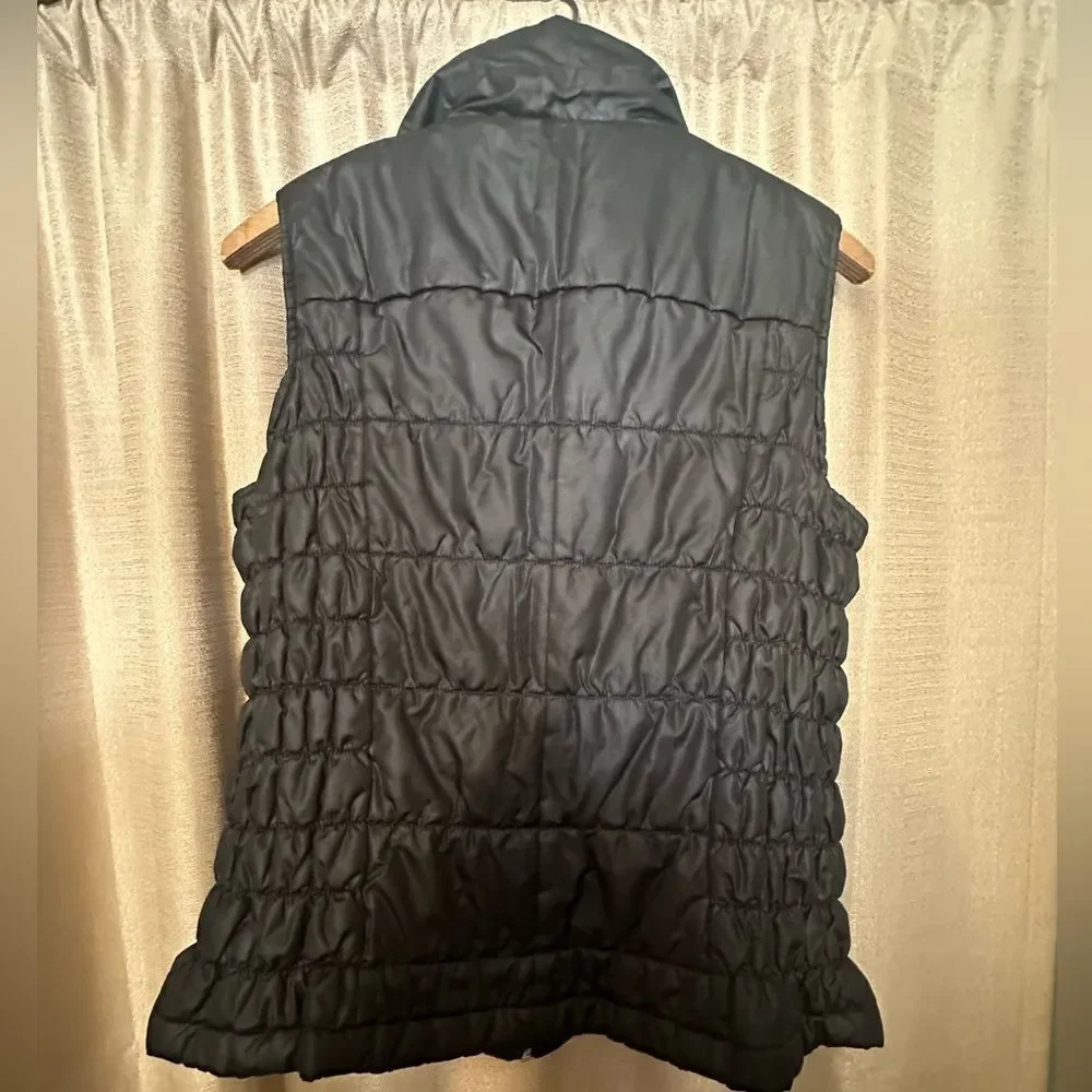 New York & Company Black Puffer Vest
